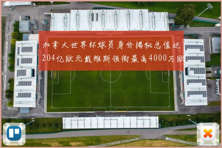加拿大世界杯球员身价揭秘总值达204亿欧元戴维斯领衔最高4000万欧